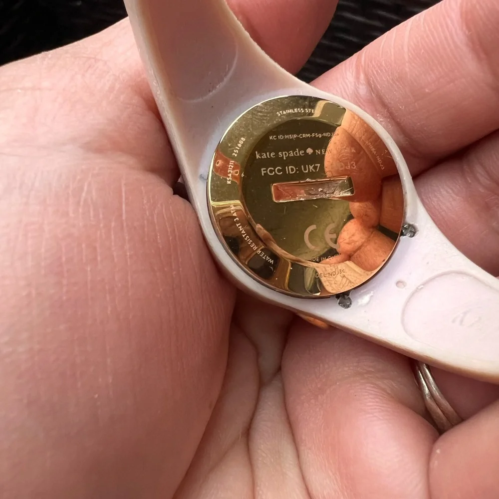 Kate Spade KSA31211 Women's Activity Fitness Tracker Bracelet Pink Cat Ears - Picture 3 of 4